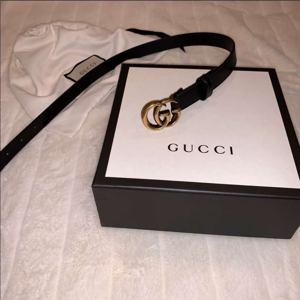 Gucci authentic women’s or teens belt with receipt